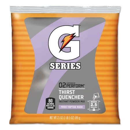 Gatorade Original Powdered Drink Mix, Riptide Rush, 21oz Packets, PK32 PK 33673